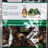 Spinachs with Garbanzos