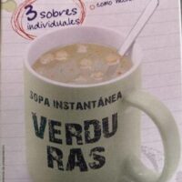 Soup Instant ánea Vegetables