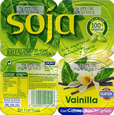 Yogurt Soja Vanilla Yogurt Soja Vanilla