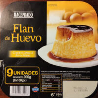 Flan from Huevo