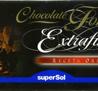 Chocolate fondant Extrafino negro 48% Cocoa