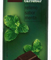 Tableta from Chocolate relleno Flavor menta