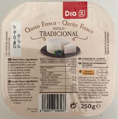 Fresh Cheese Estilo Tradicional Fresh Cheese Estilo Tradicional