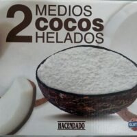Medios Cocos helados