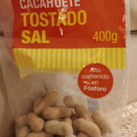 Cacahuete Tostado Sal