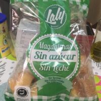 Magdalenas without Sugar without leche