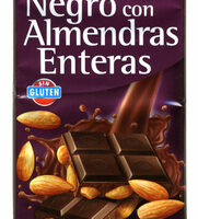 Tableta from Black Chocolate with Almonds 55% Cocoa
