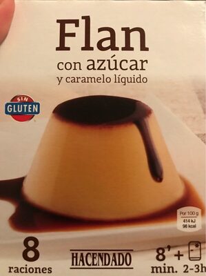 Flan with Sugar and Caramel Flan with Sugar and Caramel