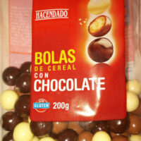 Bolas from Cereal with Chocolate