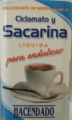 Ciclamato and Sacarina Ciclamato and Sacarina