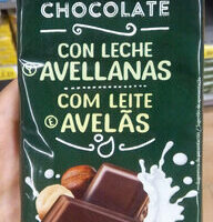 Tableta from Chocolate with Leche and avellanas
