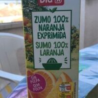 Zumo 100% Orange Exprimida