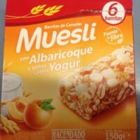 Barre Muesli Apricot & yaourt