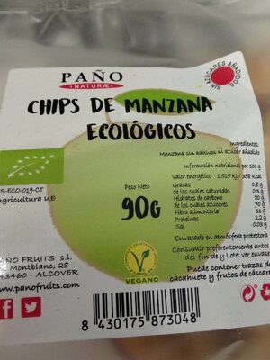 Chips from Apple Ecologicals Chips from Apple Ecologicals