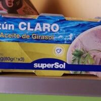 Atun claro in Sunflower Oil