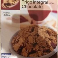 Copos from Rice, cebada and trigo  with Chocolate