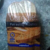 Cereals pan estilo rústico supersol