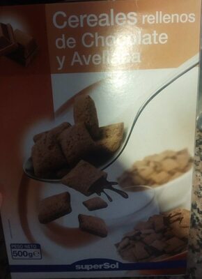 Cereals Stuffed from Chocolate and Avellana Cereals Stuffed from Chocolate and Avellana