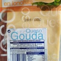 Cheese in lonchas