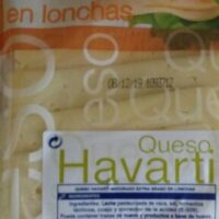 Cheese in lonchas