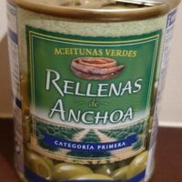 Olives Green stuffed with Anchovy