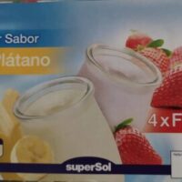 Yogurt Bananas Flavour and Strawberries