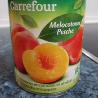 Melocotones in withades in almibar