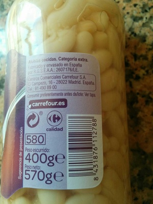Alubias Extra Cooked Alubias Extra Cooked