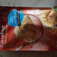 Pure from Potatos with Cheese and cebollino