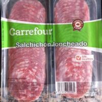 Salchichón loncheado