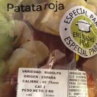 Patata roja