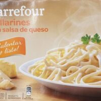Tallarines with Salsa from Queso