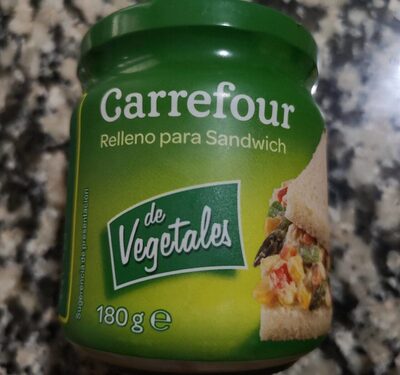 Relleno para sándwich from vegetales Relleno para sándwich from vegetales