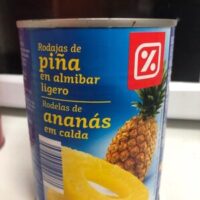 Rodajas from Pineapple in Syrup ligero
