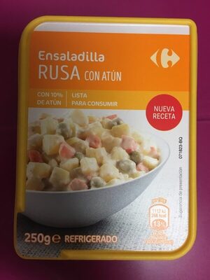 Ensaladilla rusa with Tuna Ensaladilla rusa with Tuna