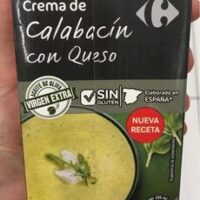 Soup from Calabazín with Queso