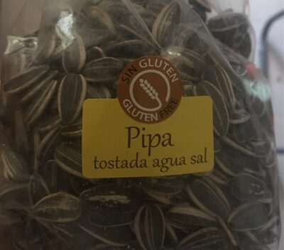 Pipa tostada Water sal Pipa tostada Water sal