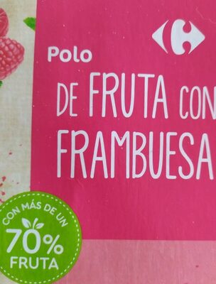 Polo from Fruit with Raspberry Polo from Fruit with Raspberry