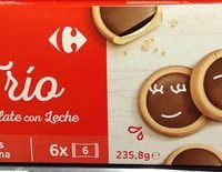 Galletas trío Chocolate with Leche