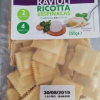Ravioli Ricotta Italian Cheeseand Spinach