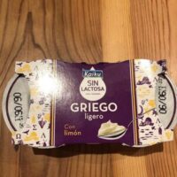 Yogurt Greek ligero with Lemon without Lactose