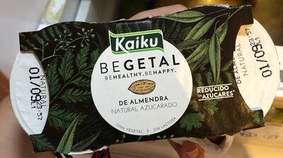 BeGetal from Almond Natural Sugarado BeGetal from Almond Natural Sugarado
