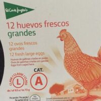 Huevos frescos grandes