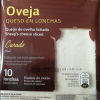CheeseOveja curado in Lonchas