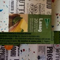 Lasaña placas precocidas