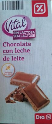 Chocolate with Leche without Lactose Chocolate with Leche without Lactose