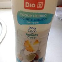 Yogurt Liquids Pineapple and Coco