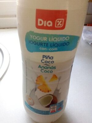 Yogurt Liquids Pineapple and Coco Yogurt Liquids Pineapple and Coco