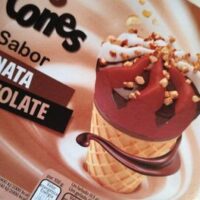 Conos cones nata Chocolate