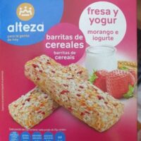Barritas from Cereals Alteza